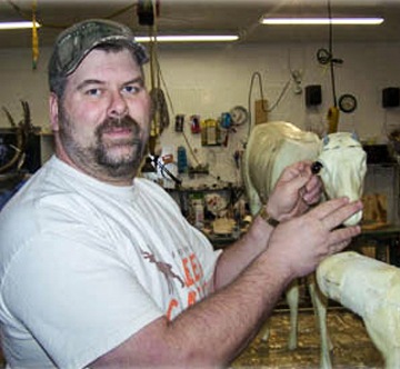 deer mount taxidermy